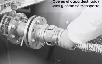 ¿Qué es el agua destilada? Usos y cómo se transporta